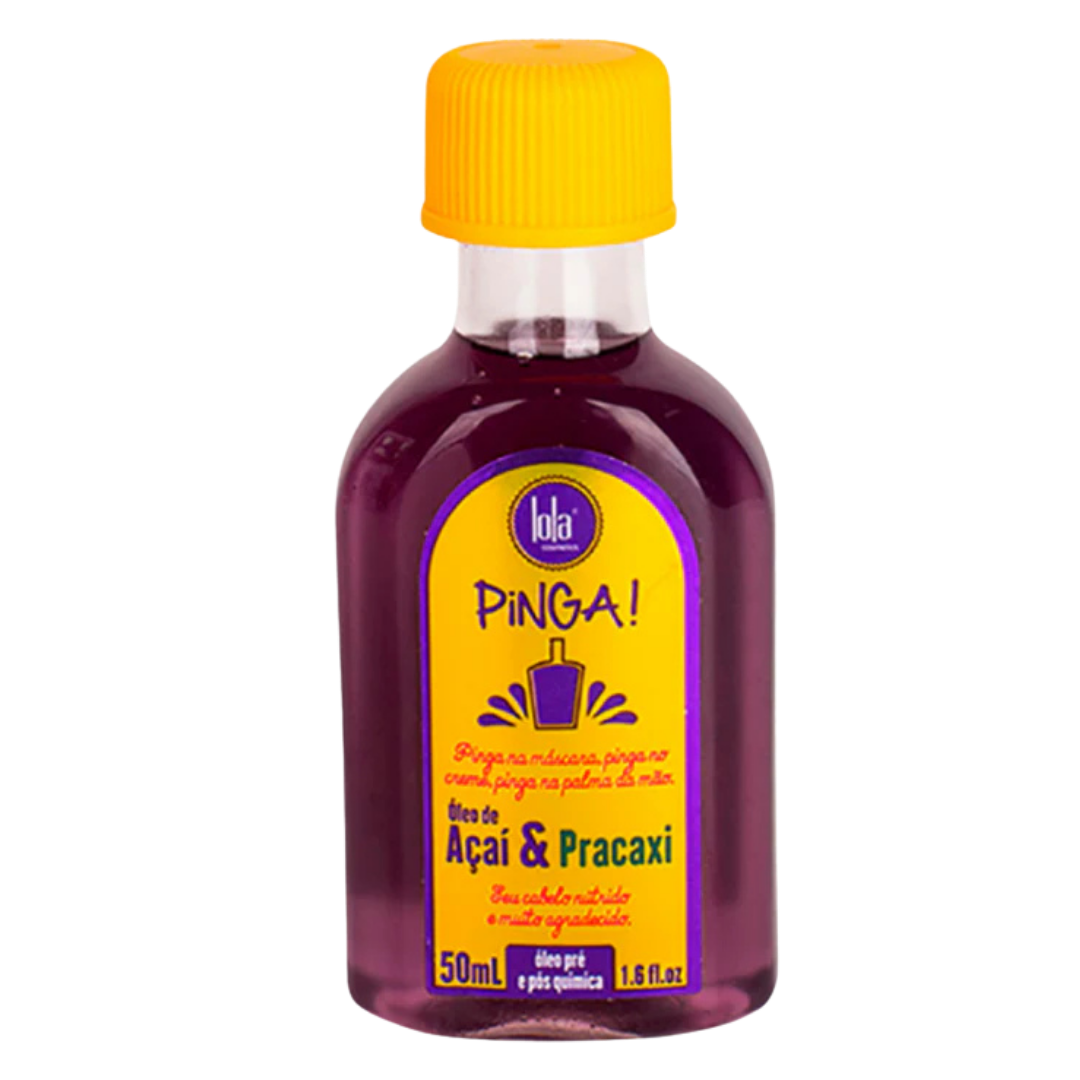 Lola from Rio Pinga Acai & Pracaxi Capillary Oil - 50ml | لولا فروم ريو زيت مغذي للشعر - 50 مل
