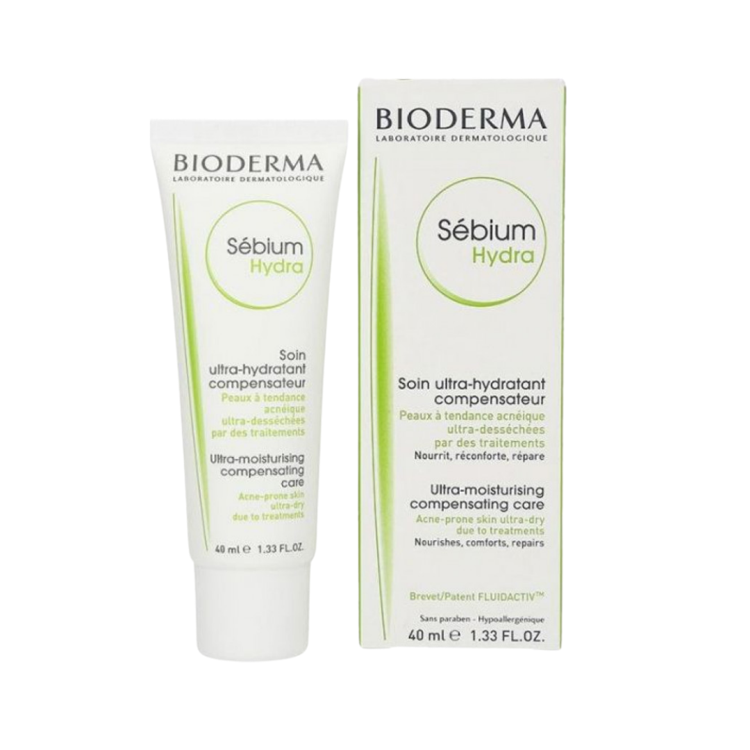Bioderma Sebium Hydra Ultra-Moisturising Compensating Care - 40ml | بيوديرما مرطب للبشرة الدهنية - 40 مل