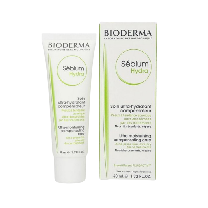 Bioderma Sebium Hydra Ultra-Moisturising Compensating Care - 40ml | بيوديرما مرطب للبشرة الدهنية - 40 مل