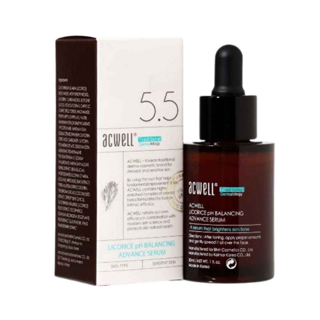 acwell Licorice pH Balancing Advance Serum - 30ml | اكويل سيروم لموازنة البشرة بعرق السوس - 30 مل