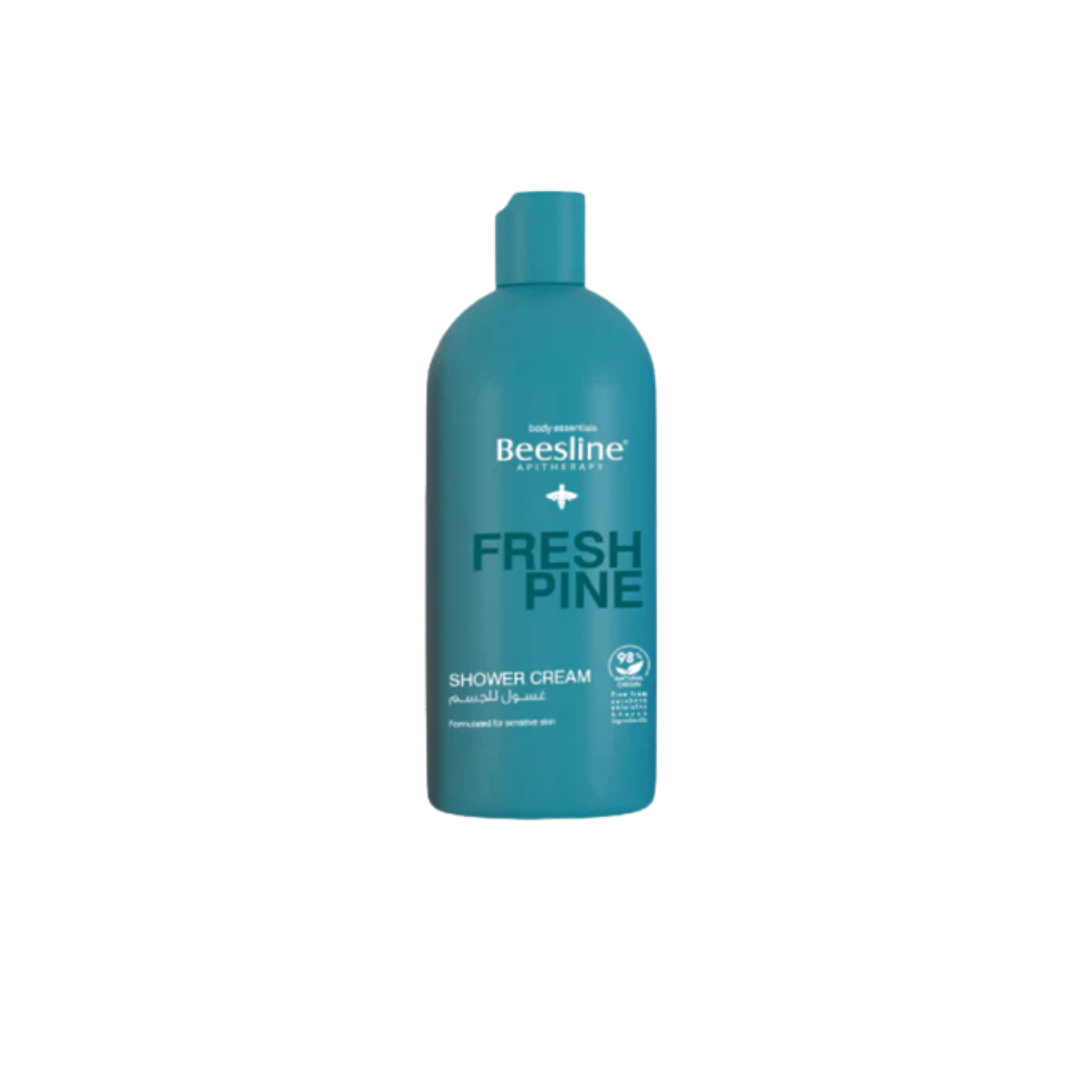 Beesline Fresh Pine Shower Cream - 750ml | بيزلين كريم استحمام بالصنوبر الطازج - 750 مل