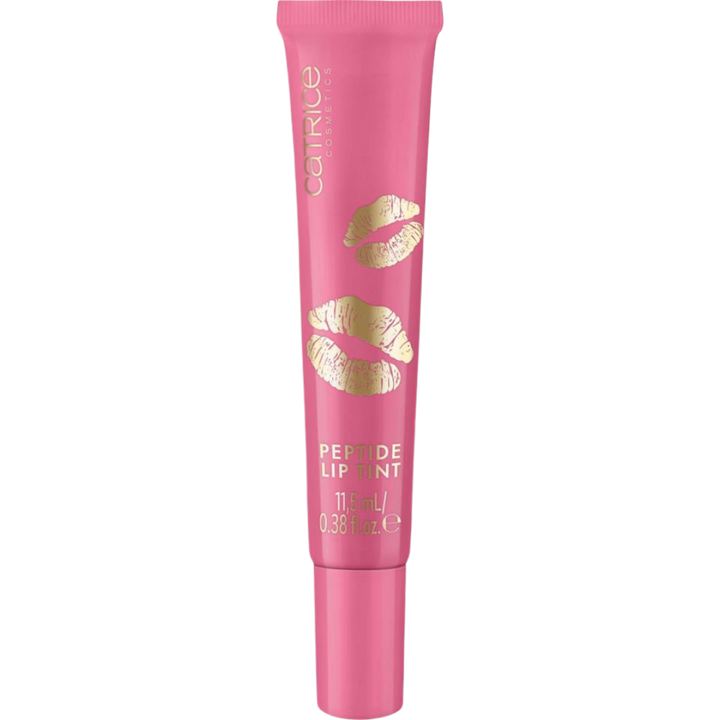 Catrice Lip Gloss - Kiss & Glow - Peptide Lip Tint - 11,5 ml | كاتريس ليب غلوس - كيس آند جلو - بيبتايد ليب تينت - 11.5 مل