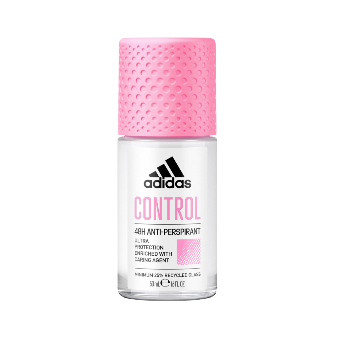 adidas Control Antiperspirant Long Protection - 50ml | اديداس رول مزيل تعرق لحماية طويلة الأمد - 50 مل