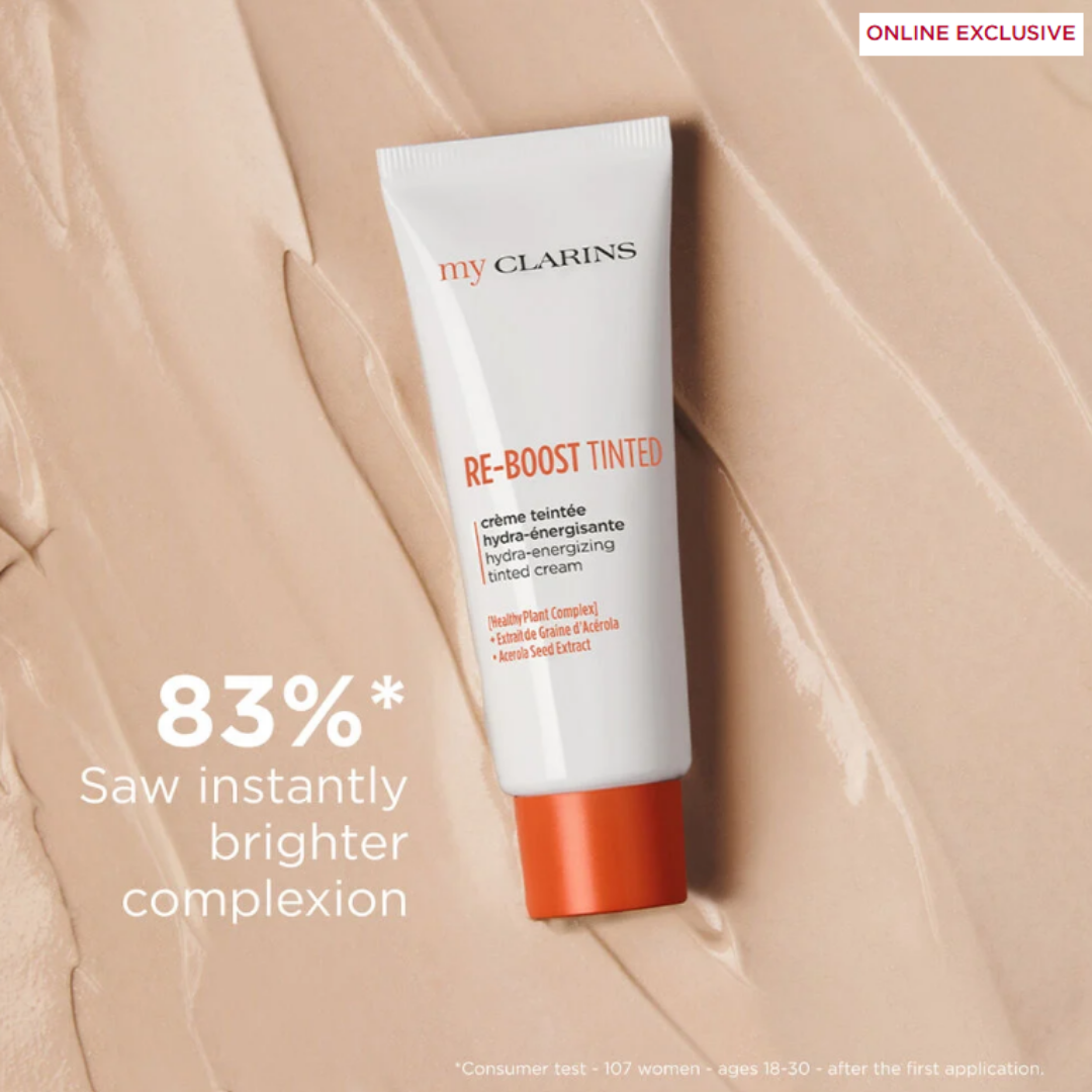 Clarins Re-Booster Tinted - 50ml |  كلارنس كريم مع لون - 50 مل