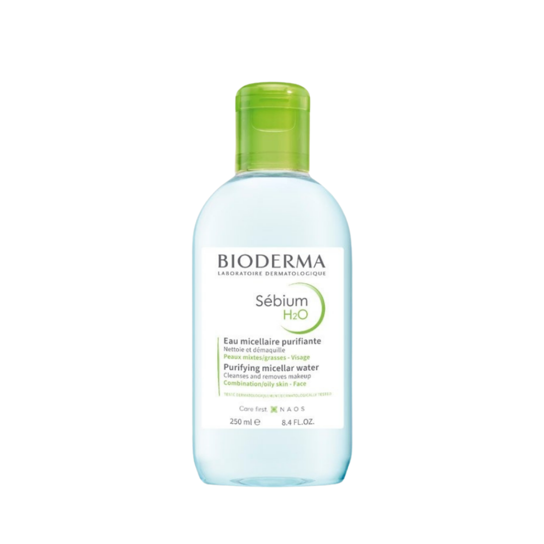 Bioderma Sebium H2O Cleansing Solution Cleanser | بيوديرما مايسلر للبشرة الدهنية و المختلطة