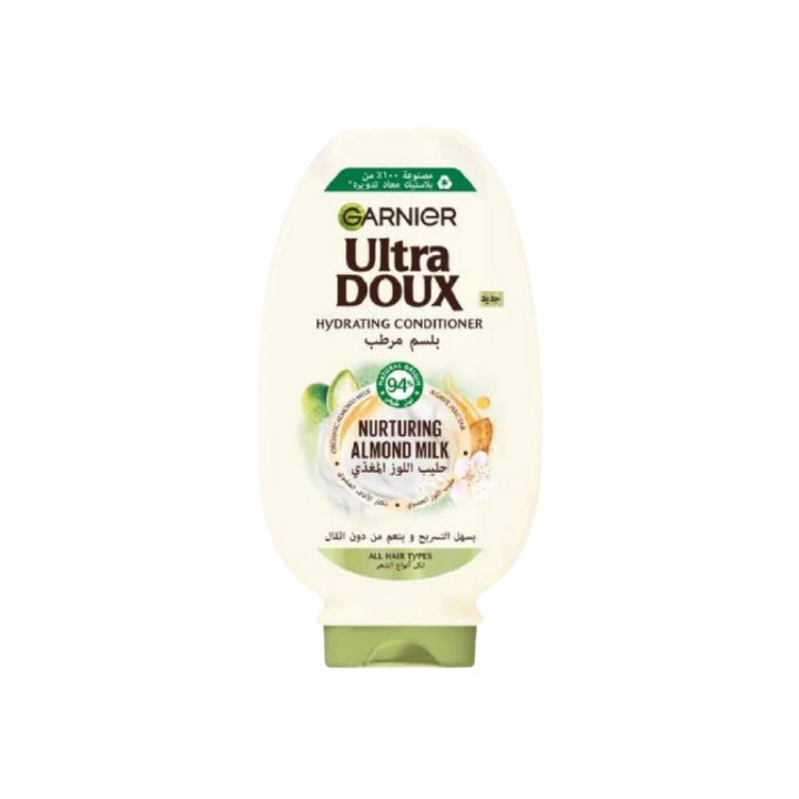 Garnier Ultra Doux Nourishing Almond Milk Conditioner  - 360ml | غارنييه الترادو بلسم معش بحليب اللوز - 360 مل