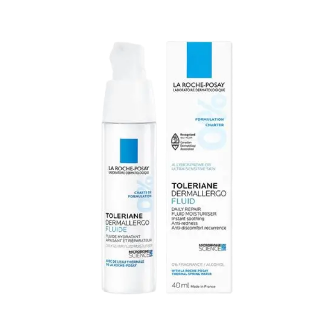 LA ROCHE-POSAY Toleriane Dermallergo Fluid Moisturiser - 40ml | لاروش بوزيه مرطب سائل خفيف ومهدئ -40مل