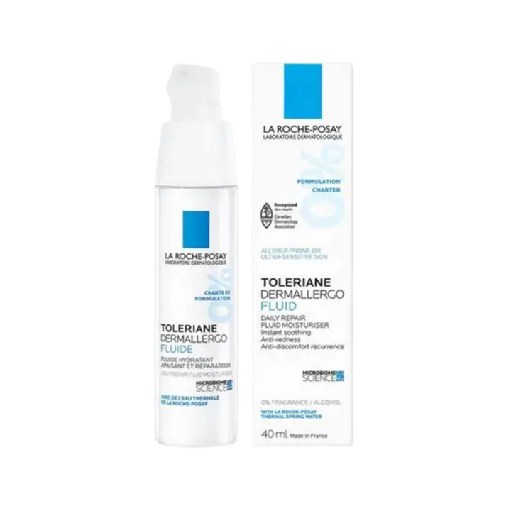 LA ROCHE-POSAY Toleriane Dermallergo Fluid Moisturiser - 40ml | لاروش بوزيه مرطب سائل خفيف ومهدئ -40مل
