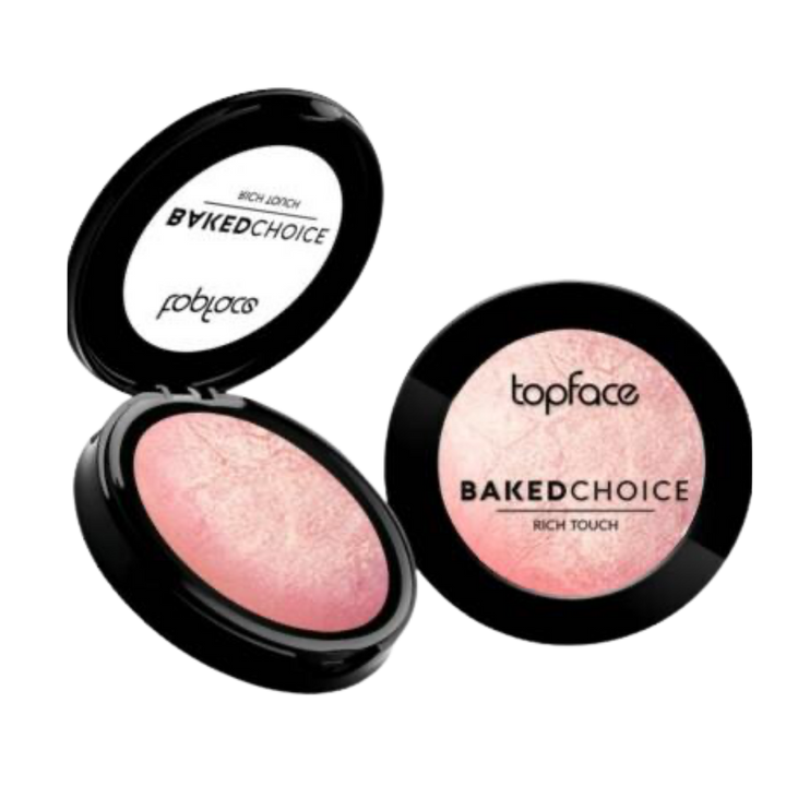 topface baked choice rich touch highlighter  - 6 g | توب فيس بيكد تشويس ريتش تاتش هايلايتر – 6 غ