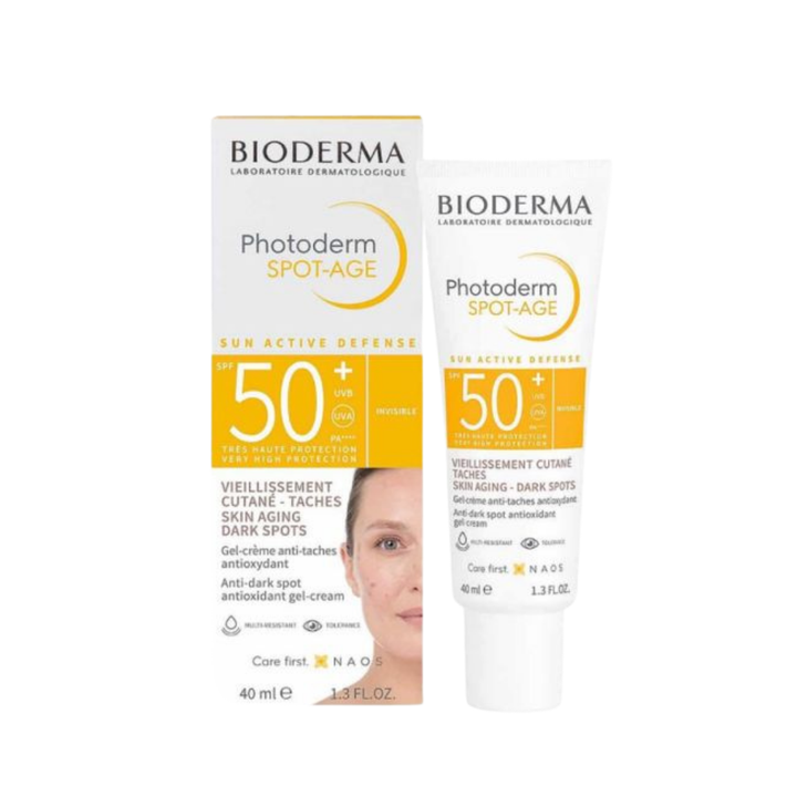 Bioderma Spot-Age Invisible Spf50 - 40ml | بيوديرما واقي شمسي بعامل حماية  - 40 مل