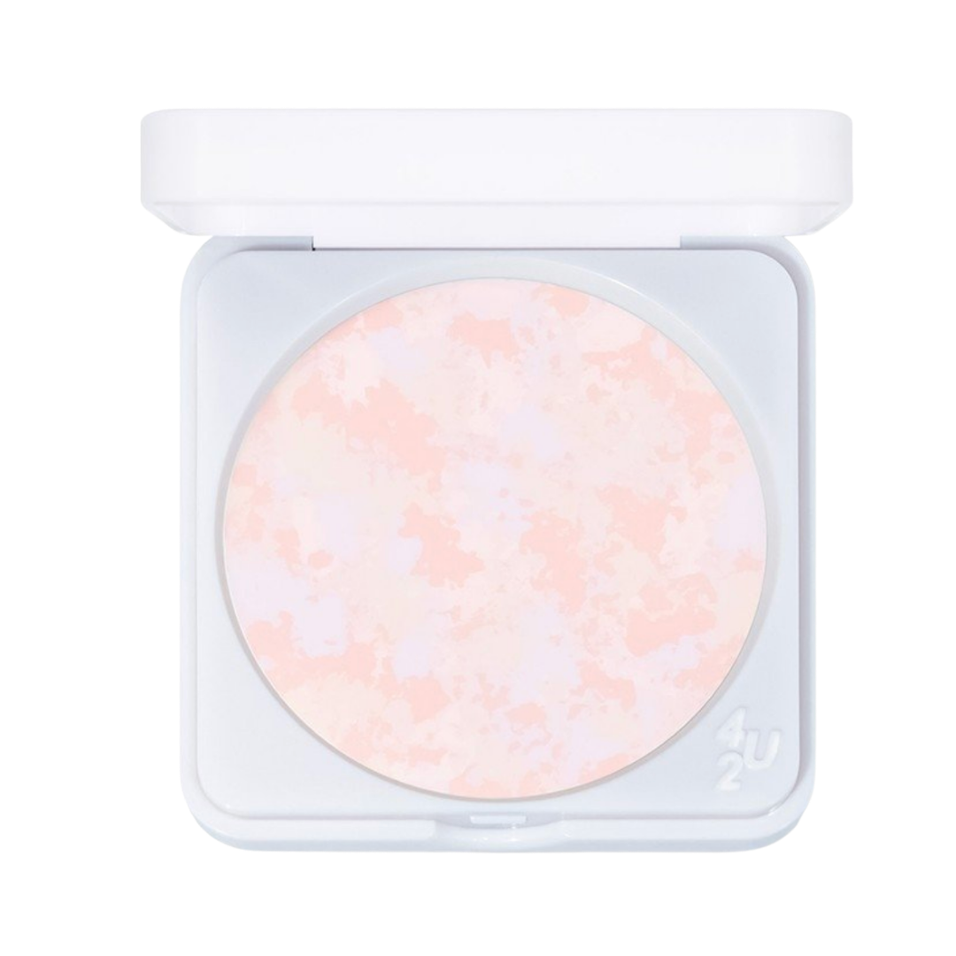 4U2skin Skin Soft Rose Blurring Setting Powder - 11g | فور يو تو سكين بودرة تثبيت