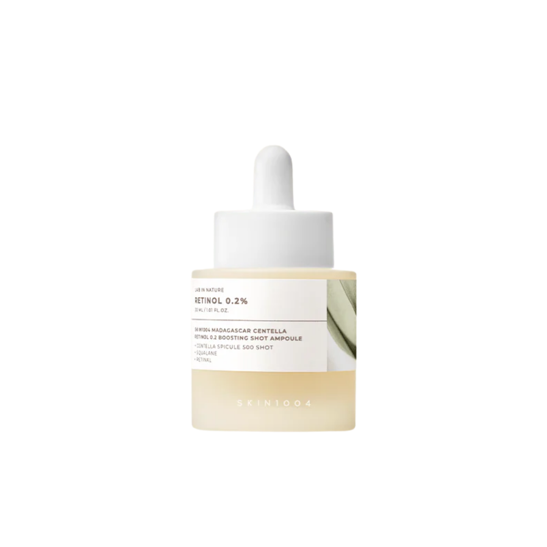 SKIN1004 Retinol 0.2% Boosting Shot Ampoule - 30ml | سكين 1004 سيروم الريتينول للوجه - 30 مل