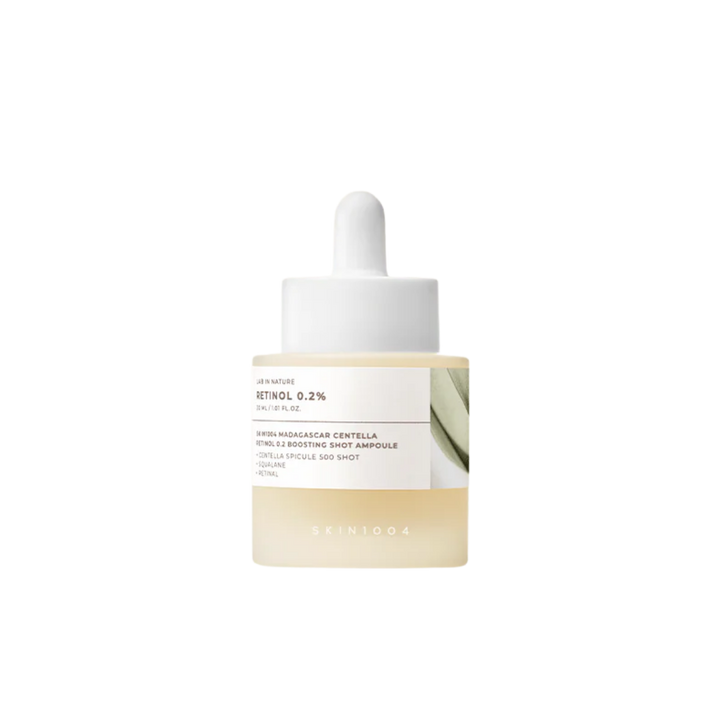 SKIN1004 Retinol 0.2% Boosting Shot Ampoule - 30ml | سكين 1004 سيروم الريتينول للوجه - 30 مل