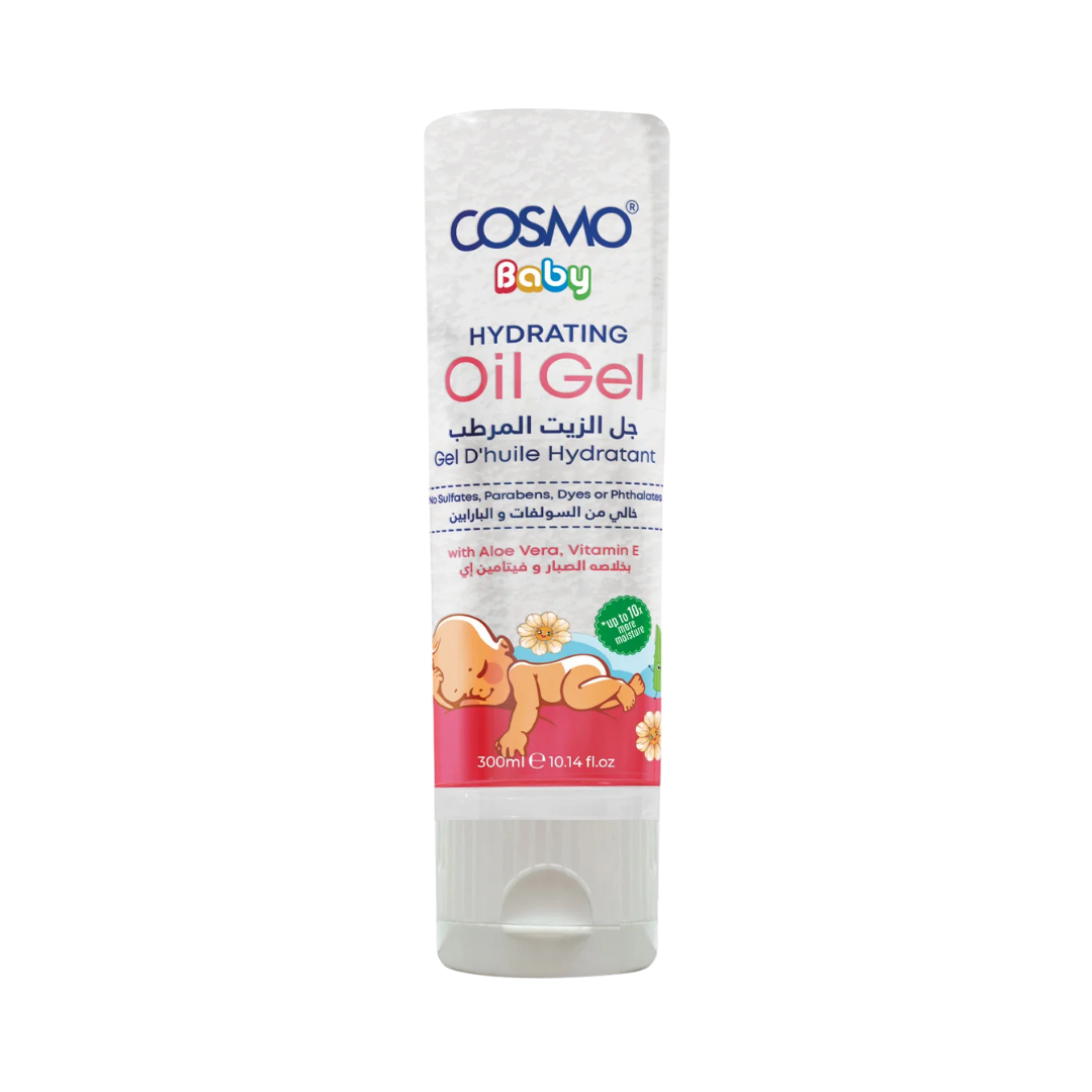Cosmo Baby Hydrating Oil Gel - 300ml | جل زيت مرطّب للأطفال من كوزمو – 300 مل