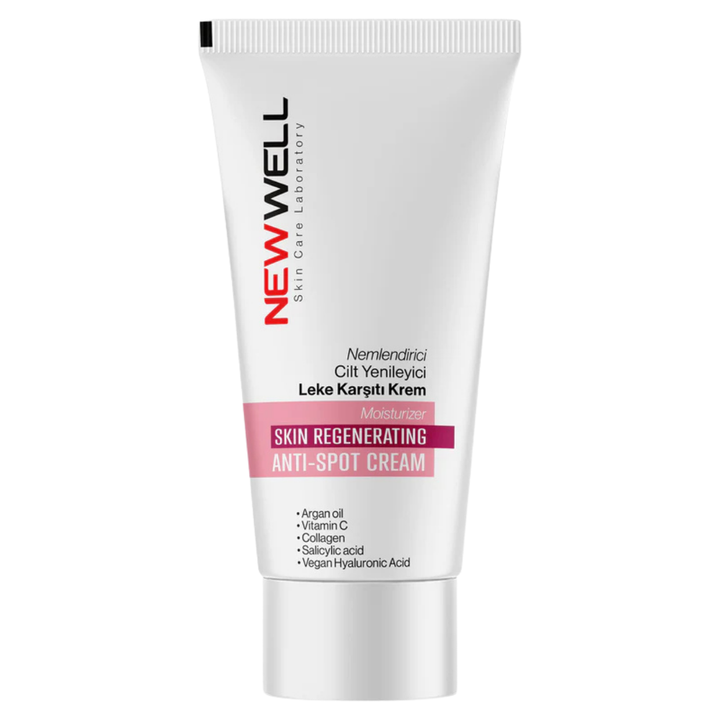 NEW WELL Skin Regenerating Anti-Spot Cream - 50ml | نيو ويل كريم لتجديد البشرة وإزالة البقع - 50 مل