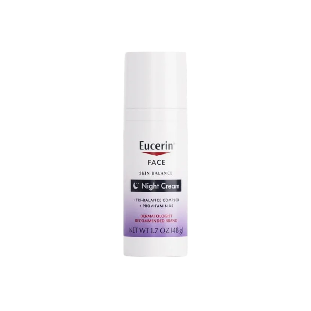 Eucerin Face Skin Balance Night Cream - 48g | يوسيرين كريم ليلي للوجه - 48 غ