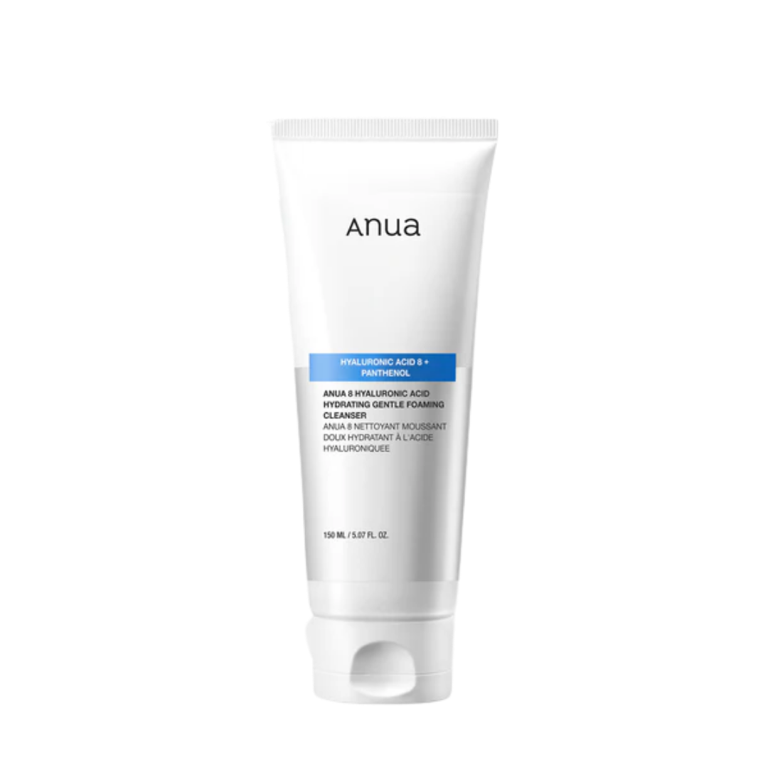 Anua Hyaluronic Acid 8 + Panthenol Gentel Foaming Cleanser - 150ml | انوا غسول رغوي بالبناتينول والهيالورونيك اسيد - 150 مل