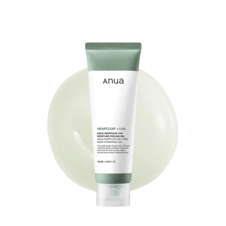 Anua Heartleaf LHA Moisture Peeling Gel - 120ml | أنوا جل مقشر للوجه بمستخلص نبات القلب - 120 مل