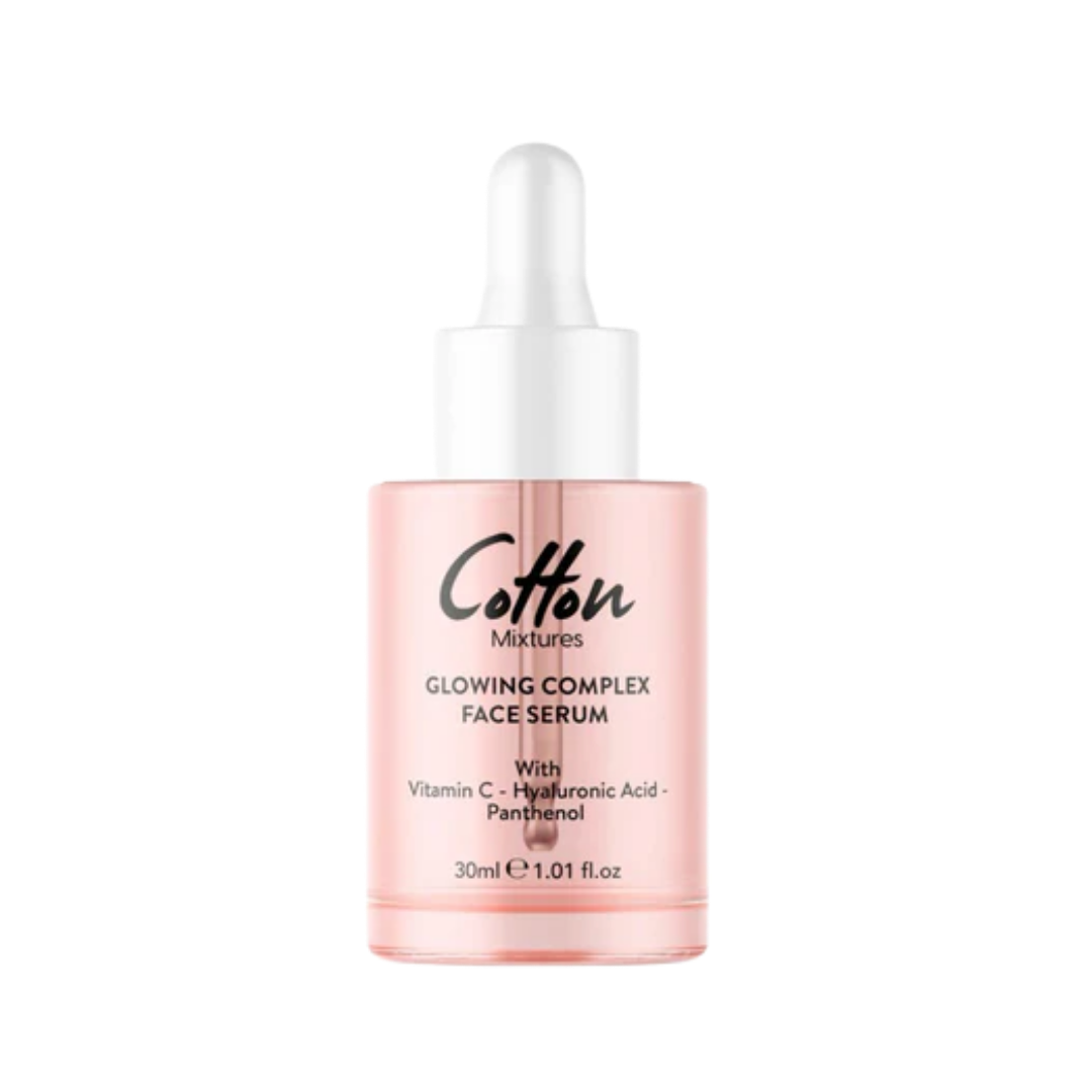 Cotton Glowing Complex Face Serum Vitamin C Hyaluronic Acid & Panthenol - 30ml | كوتون سيروم الاضاءة - 30 مل