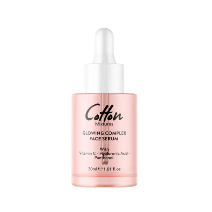 Cotton Glowing Complex Face Serum Vitamin C Hyaluronic Acid & Panthenol - 30ml | كوتون سيروم الاضاءة - 30 مل