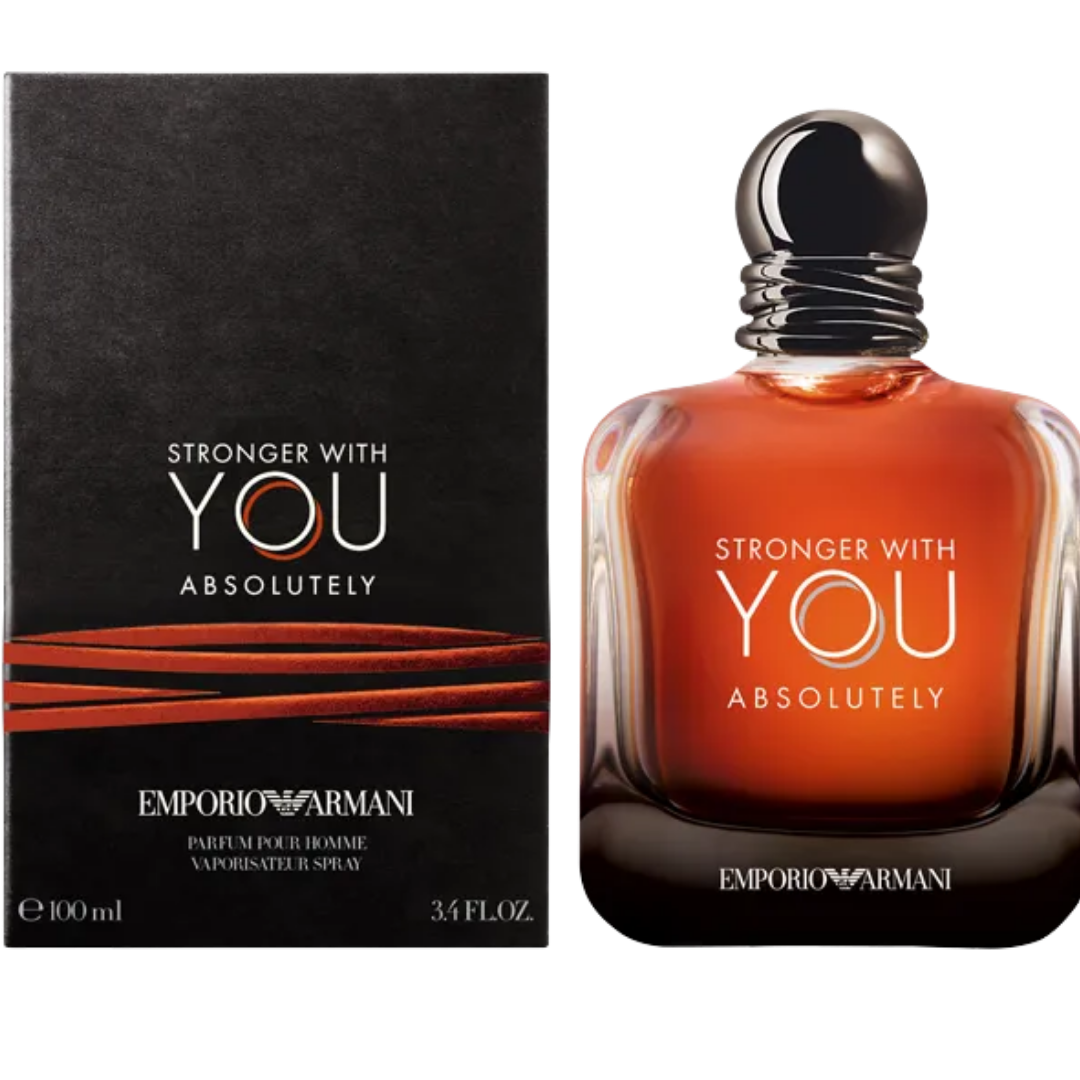 EMPORIO ARMANI Stronger With You ABSOLU EDP - 100ml | عطر رجالي امبريو ارماني سترونك وذ يو ابسليو  - 100 مل