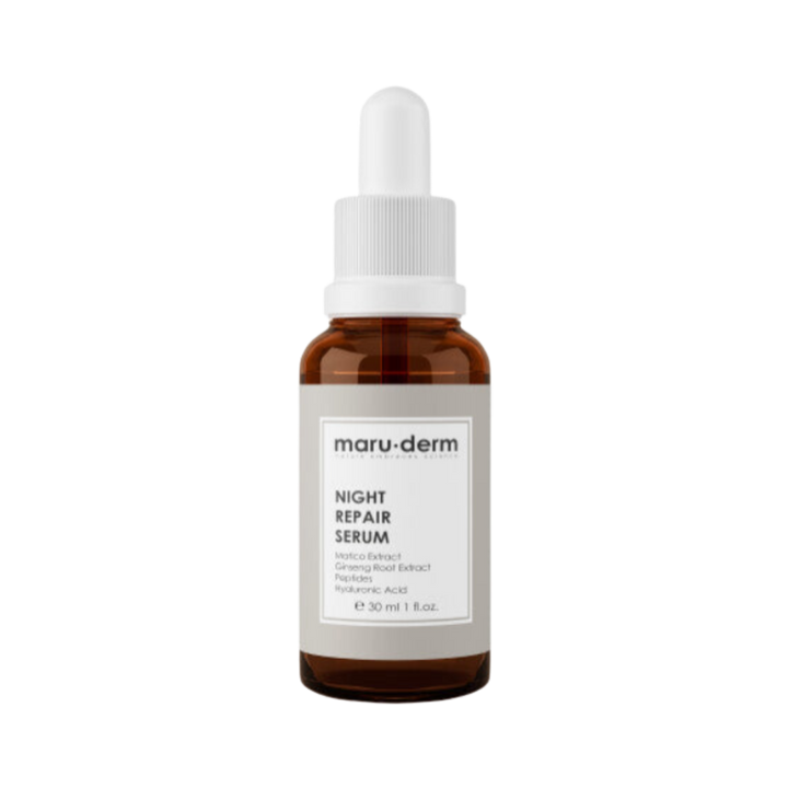 maru.derm Night Repair Serum - 30ml | مارو.ديرم سيروم التجديد الليلي - 30 مل