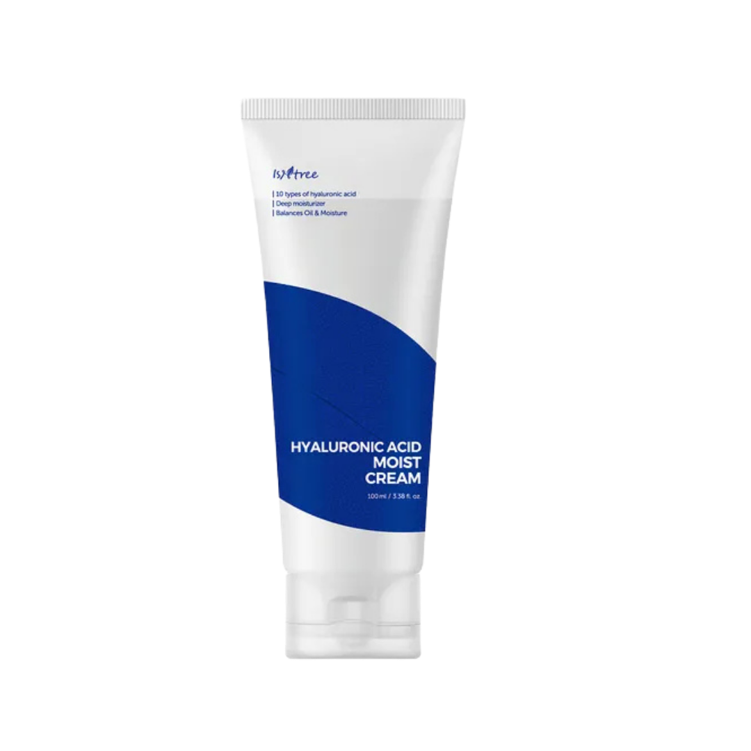 ISNTREE Hyaluronic Acid Moist Cream - 100 ml | إيسنتري  كريم هيالورونيك اسيد مرطب للوجه - 100 مل