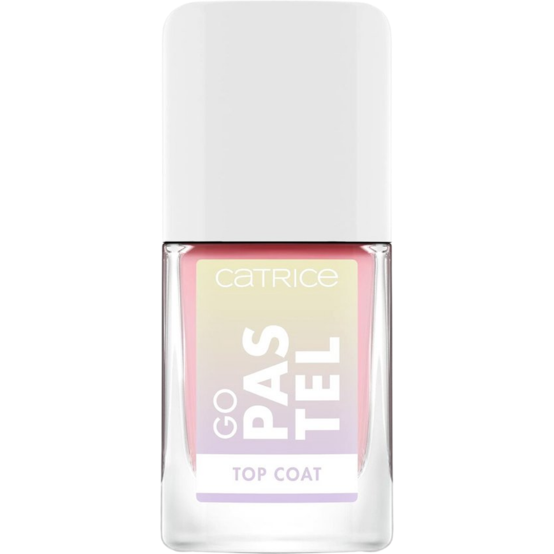 Catrice Go Pastel Top Coat No.01 |كاتريس توب كوت مجفف لاظافر رقم. 01