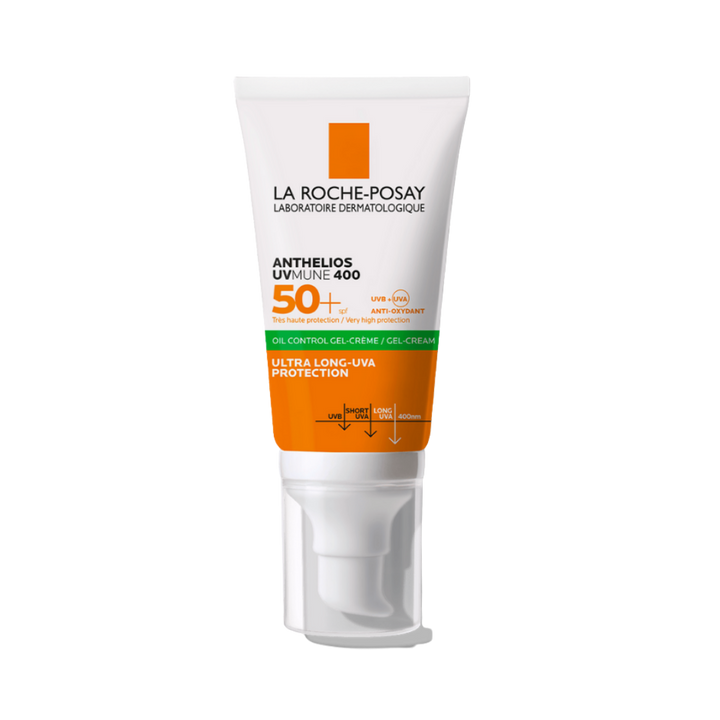 LA ROCHE-POSAY Innovation Anthelios Uvmune 400 Oil Control Gel Cream SPF50 - 50ml | لاروش بوزيه واقي شمسي بعامل حماية 50 - 50 مل