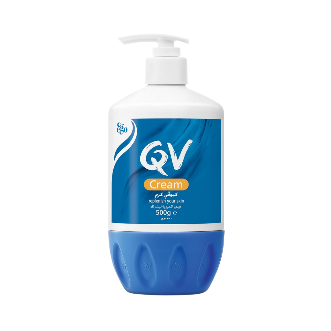 QV Cream Replenish Your Skin - 500g | كيو في مرطب لتجديد البشرة - 500 غرام