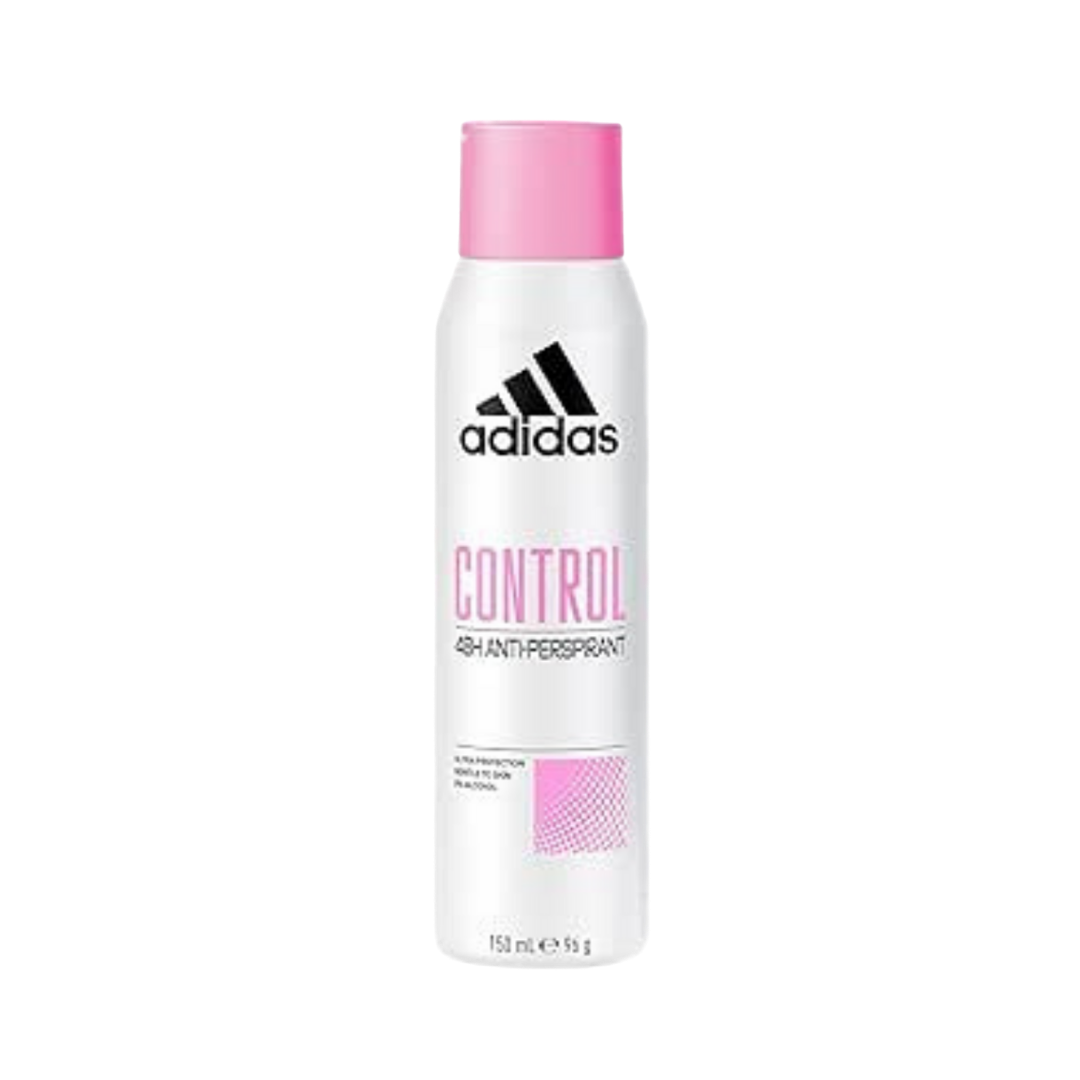 adidas Deo Spray Woman Control - 150ml | اديداس بخاخ مزيل تعرق للنساء - 150 مل