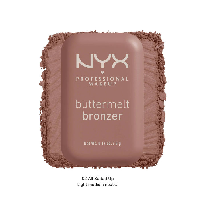 NYX Buttermelt Bronzer - 5g | ان واي اكس برونزر كريمي - 5 غرام