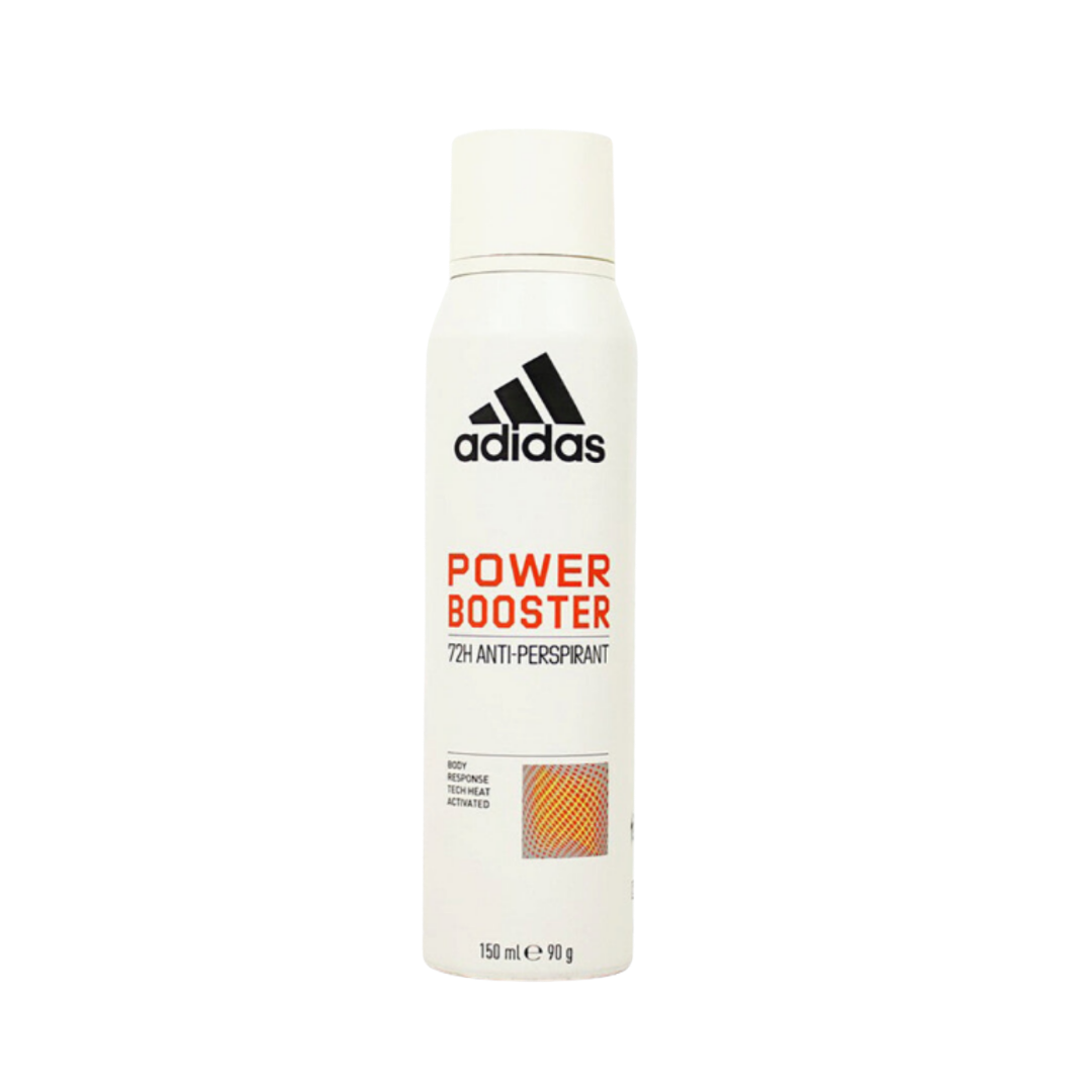 adidas Power Booster Deodorant & Body Spray - 150ml | اديداس بخاخ مزيل تعرق للرجال - 150 مل