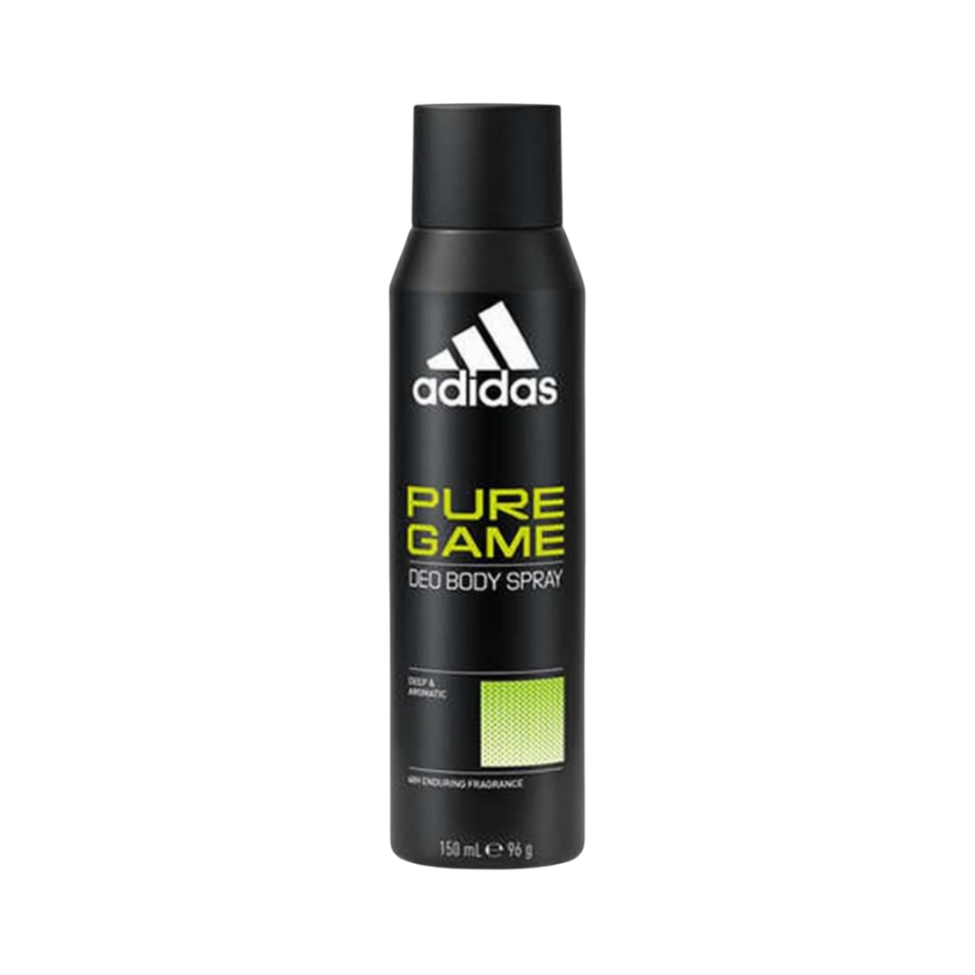 adidas Pure Game Deodorant Body Spray -150ml | اديداس بخاخ مزيل تعرق للرجال - 150 مل