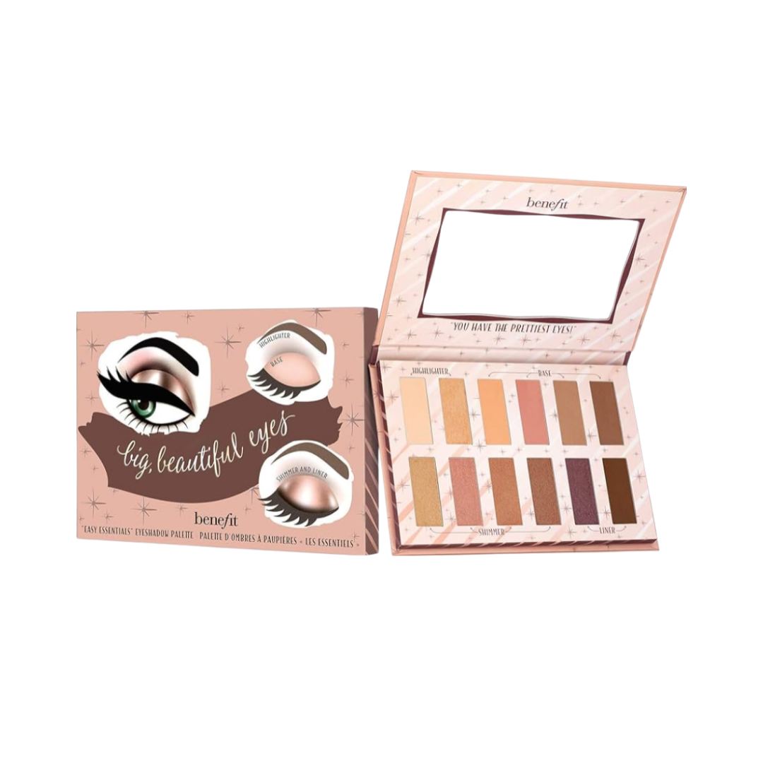 Benefit Big Beautiful Eyes Contour Kit - 12x0.8g | بنفت باليت اي شادو - 12x0.8 غرام