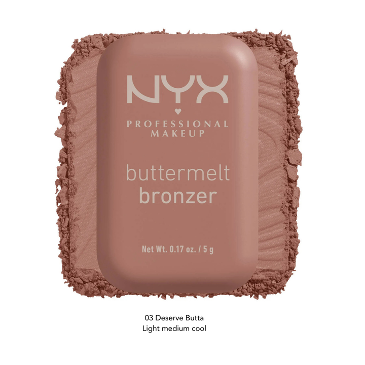 NYX Buttermelt Bronzer - 5g | ان واي اكس برونزر كريمي - 5 غرام