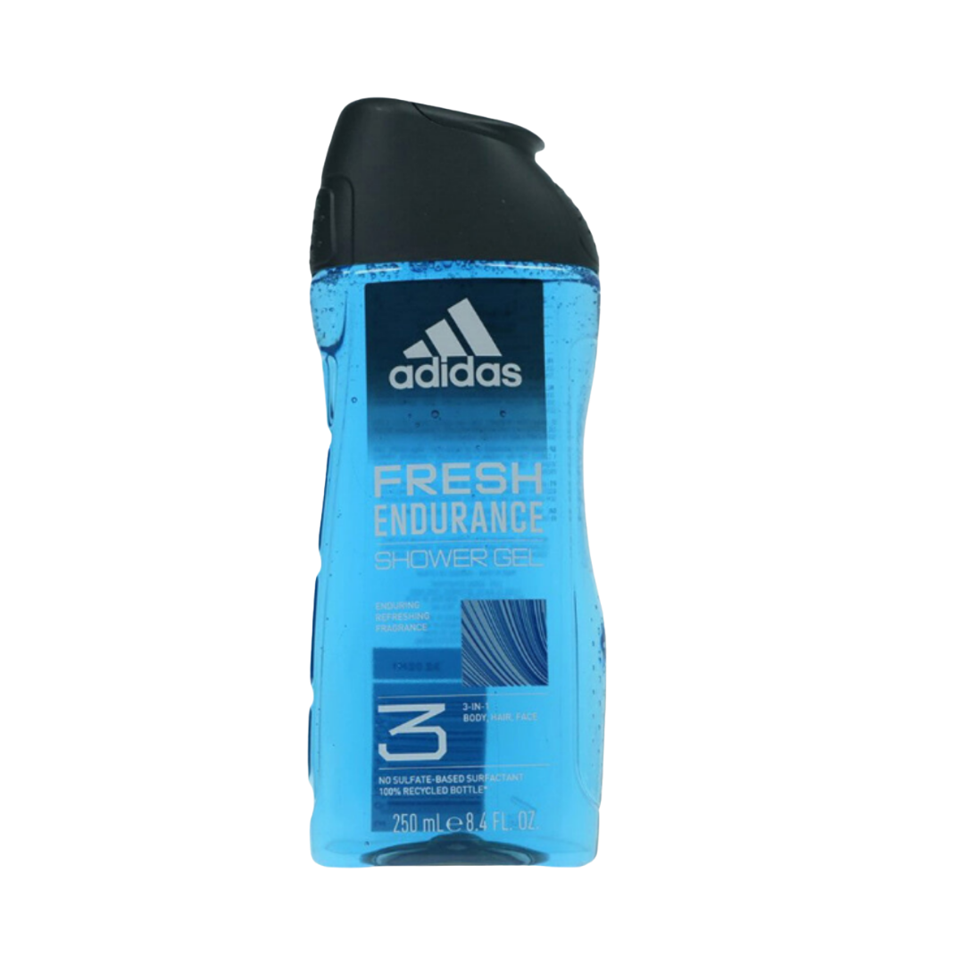 adidas Men's Fresh Endurance Shower Gel - 250ml | اديداس جل استحمام للرجال - 250 مل