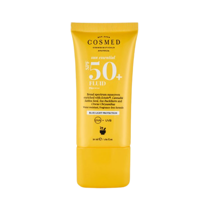 Cosmed Sun Essential SPF 50+ Fluid - 50ml | كوزميد واقي شمسي سائل بعامل حماية 50 - 50 مل