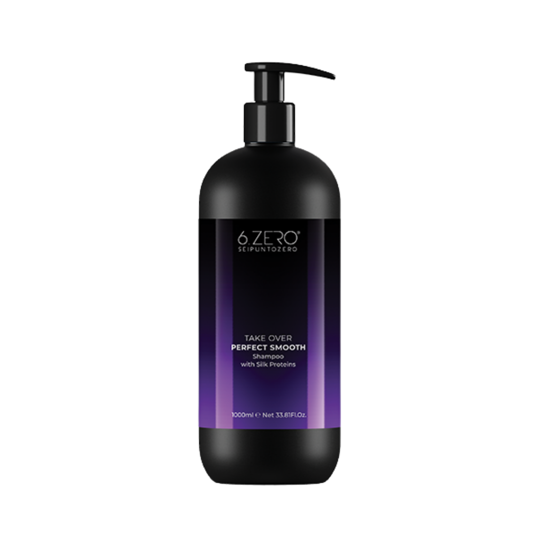 6.Zero Take Over Smoothing Shampoo - 1000ml | شامبو منعم للشعر الأملس - 1000 مل