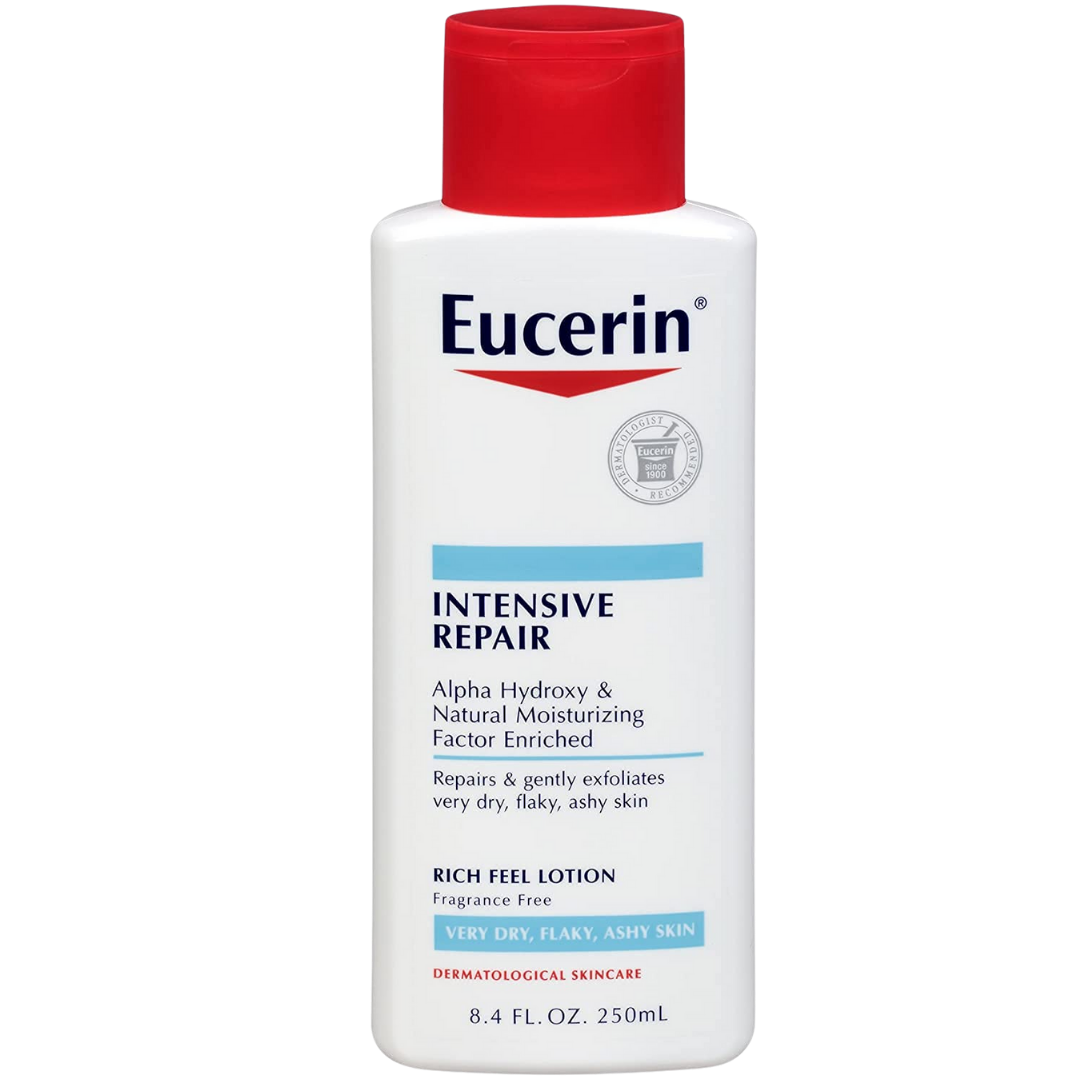 Eucerin Intensive Repair Lotion Very Dry Flaky Skin - 250ml | يوريسين لوشن إصلاح مكثف للبشرة الجافة جداً والمتقشرة – 250 مل