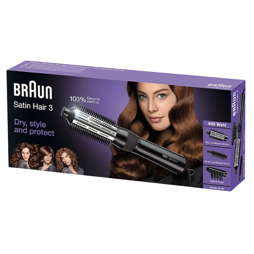 BRAUN Satin Hair 3 Dray Style And Protect - 400w | براون مجفف للشعر - 400 واط