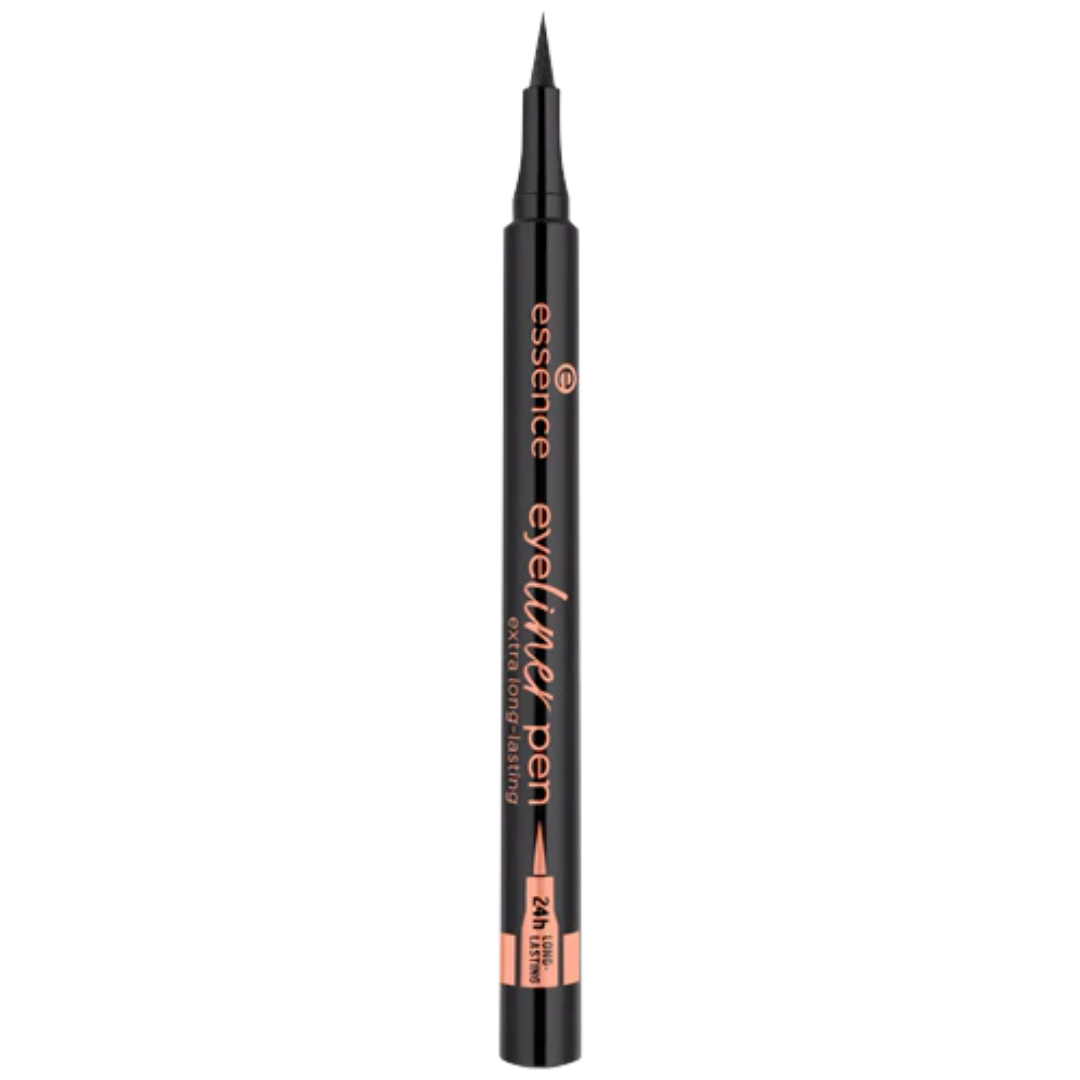 Essence Eyeliner Pen Extra Long-Lasting 010 Blackest Black |  ايسنس قلم تحديد العيون يدوم طويلاً للغاية 010