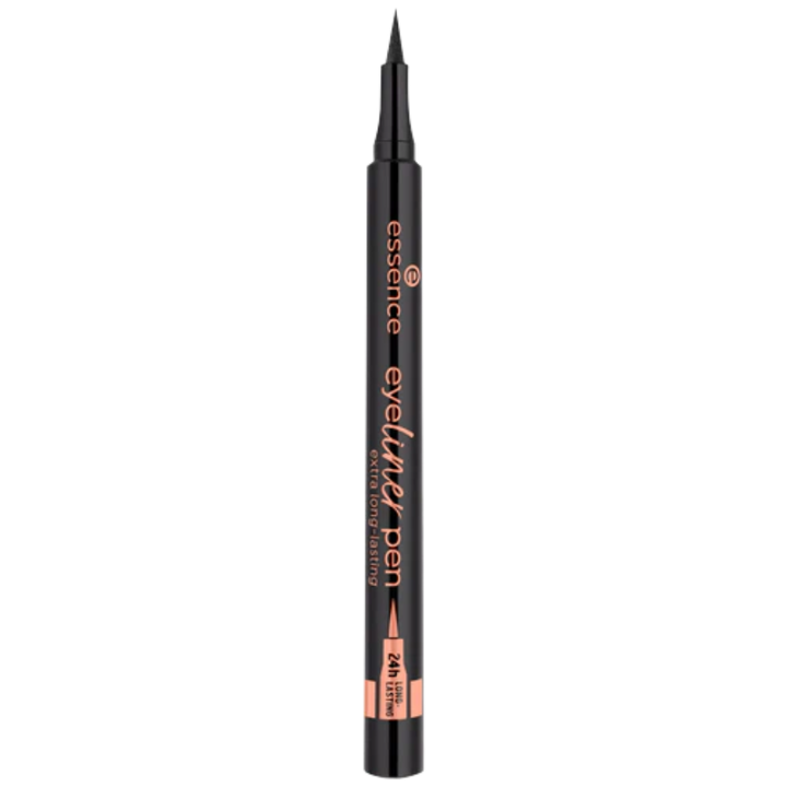 Essence Eyeliner Pen Extra Long-Lasting 010 Blackest Black |  ايسنس قلم تحديد العيون يدوم طويلاً للغاية 010