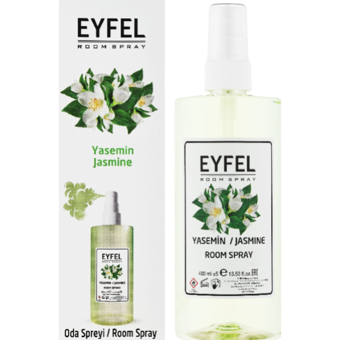 EYFEL Jasmine Room Spray - 400ml | ايفل معطر الجو برائحة الياسمين - 400 مل