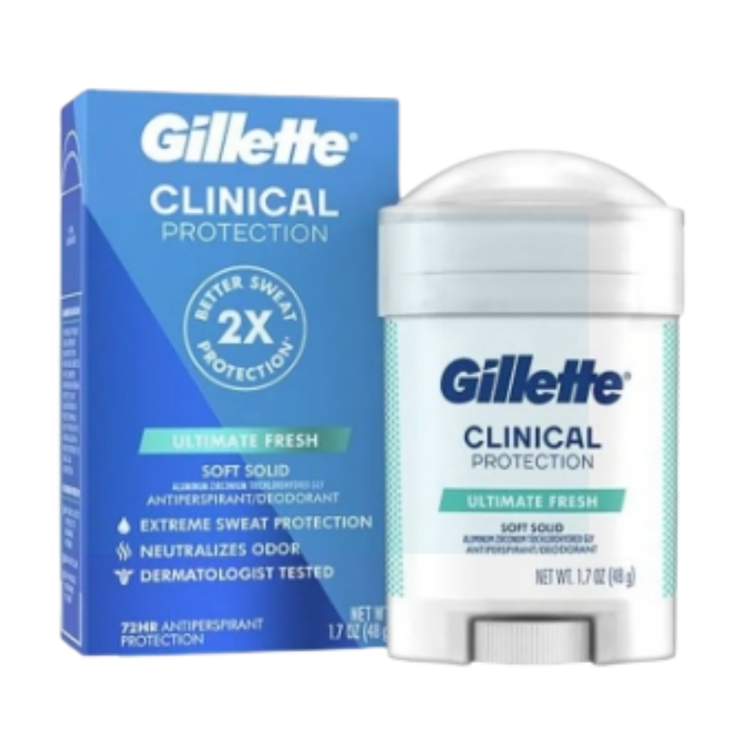 Gillette Antiperspirant Deodorant - 48g  | جيليت مزيل تعرق رول - 48 غ
