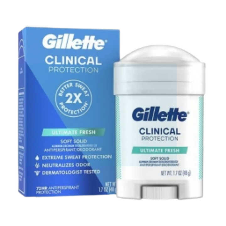 Gillette Antiperspirant Deodorant - 48g  | جيليت مزيل تعرق رول - 48 غ