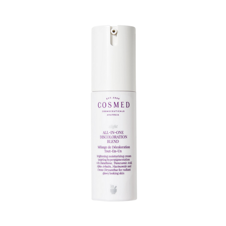 Cosmed All IN ONE Discoloration Blend Brighteting Cream - 30ml | كوزميد كربم لتفتيح البشرة - 30 مل