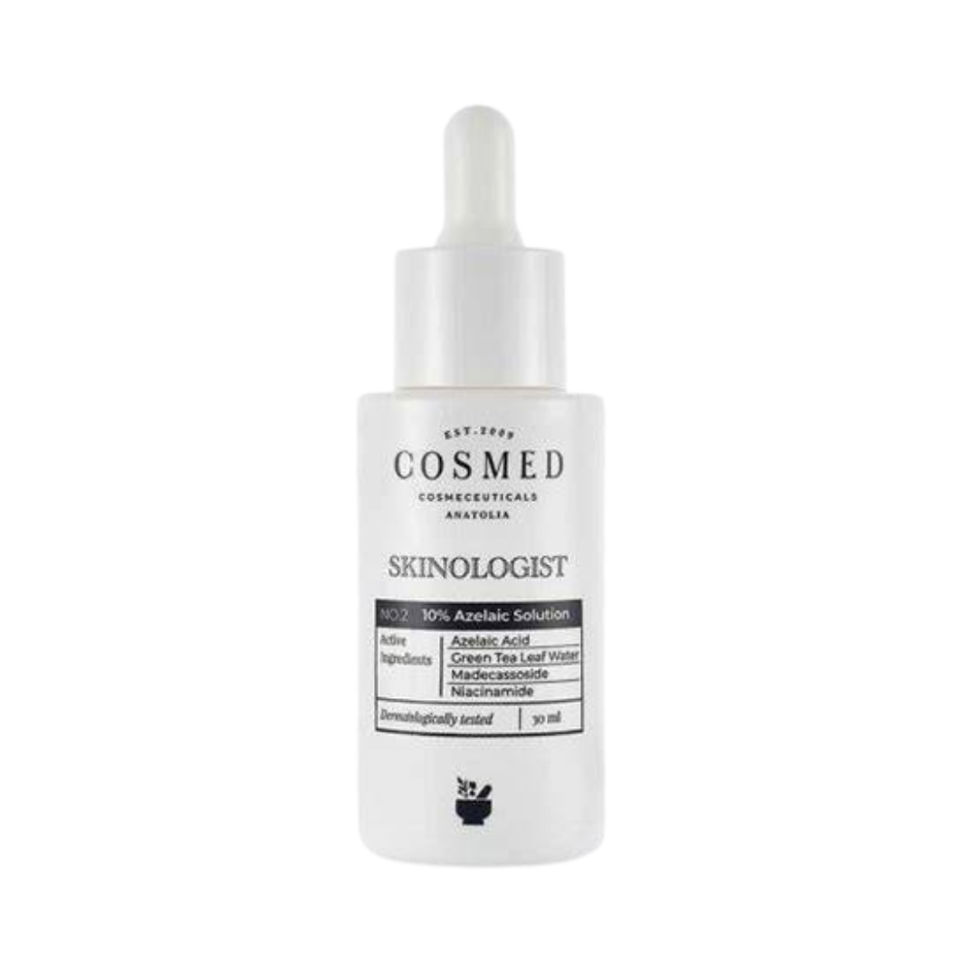Cosmed Skinologist %10 Azelaic Solution - 30ml  | كوزميد سيروم ازليك اسيد 10% - 30 مل