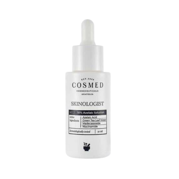 Cosmed Skinologist %10 Azelaic Solution - 30ml  | كوزميد سيروم ازليك اسيد 10% - 30 مل