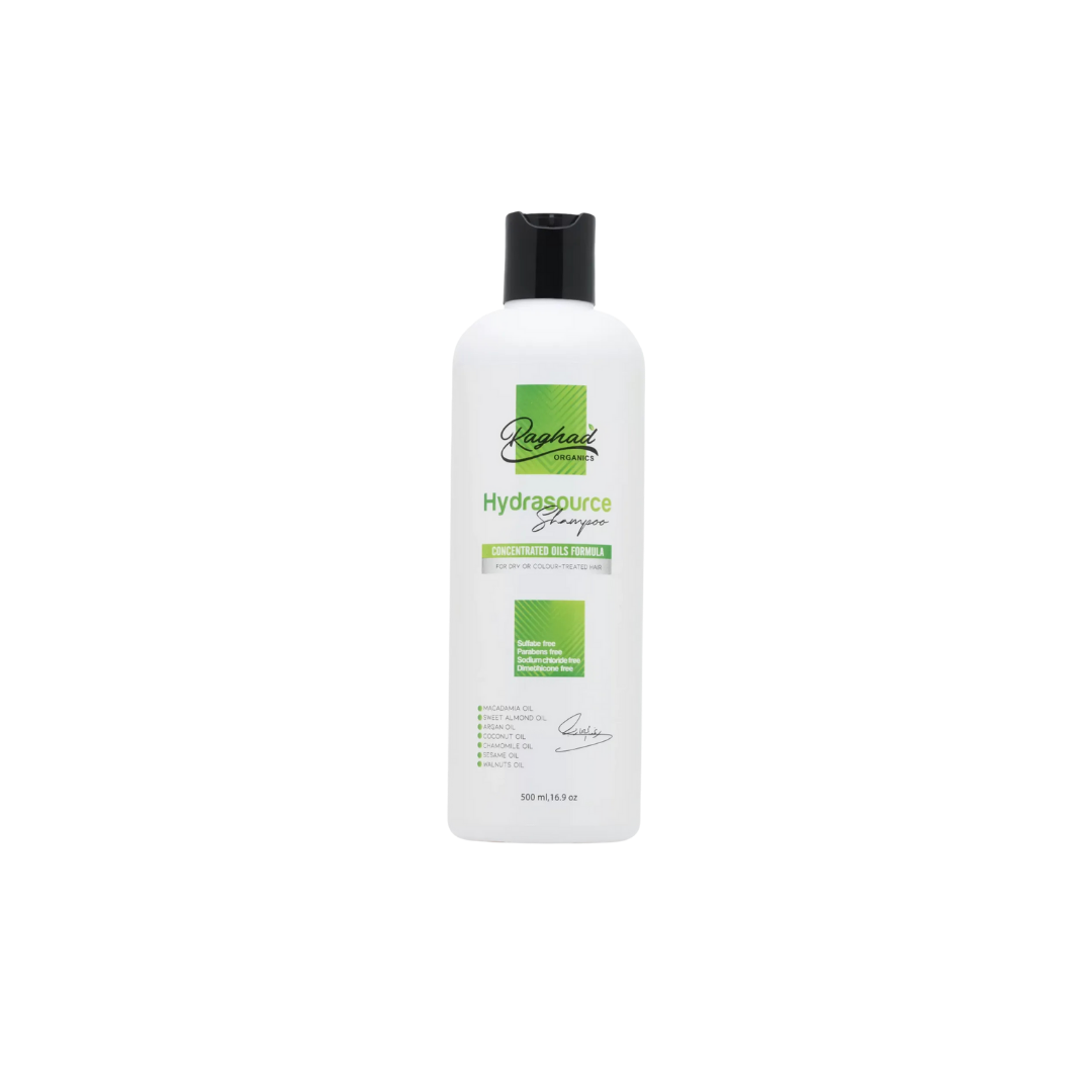 Raghad ORGANICS Hydrasource Shampoo - 500ml | رغد اورجانيكس شامبو مرطب للشعر - 500 مل